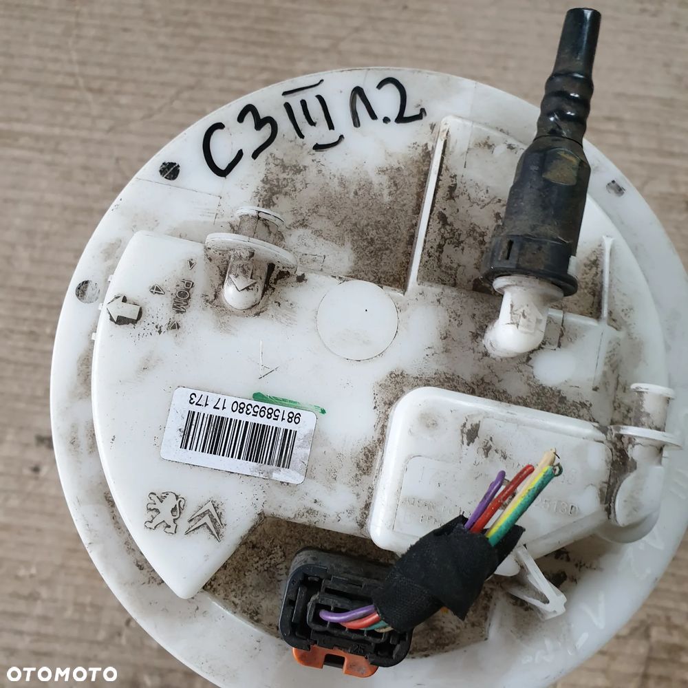 CITROEN C3 III 1.2 VTI POMPA PALIWA 9815895380 17R - 2