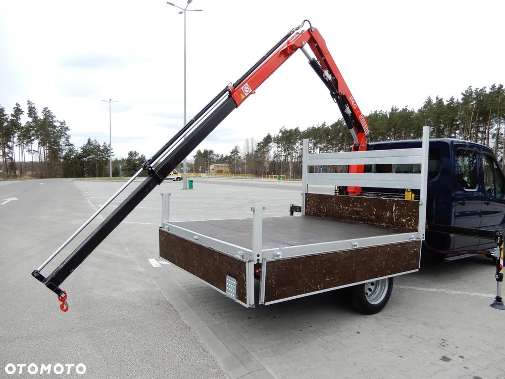 Ford Transit 2.0 EcoBlue 170 KM Wersja TREND Doka Brygadowy Dubel Podwójna Kabina Bliźniak HDS FASSI F40B.0.22 Udźwig 995 Kg Zasięg 6.30 Cm 7-Mio Os.+2120 Kg Ładowność Serwis Do Końca 60 Tys Przeb Stan Jak Nowy - 20