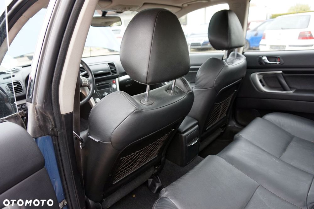 FOTELE FOTEL PRZEDNI LEWY PRAWY KANAPA WNĘTRZE LEGACY IV BL LIFT SEDAN CZARNA SKÓRA PAMIĘĆ GRZANE SUBARU 2006-2009 - 6