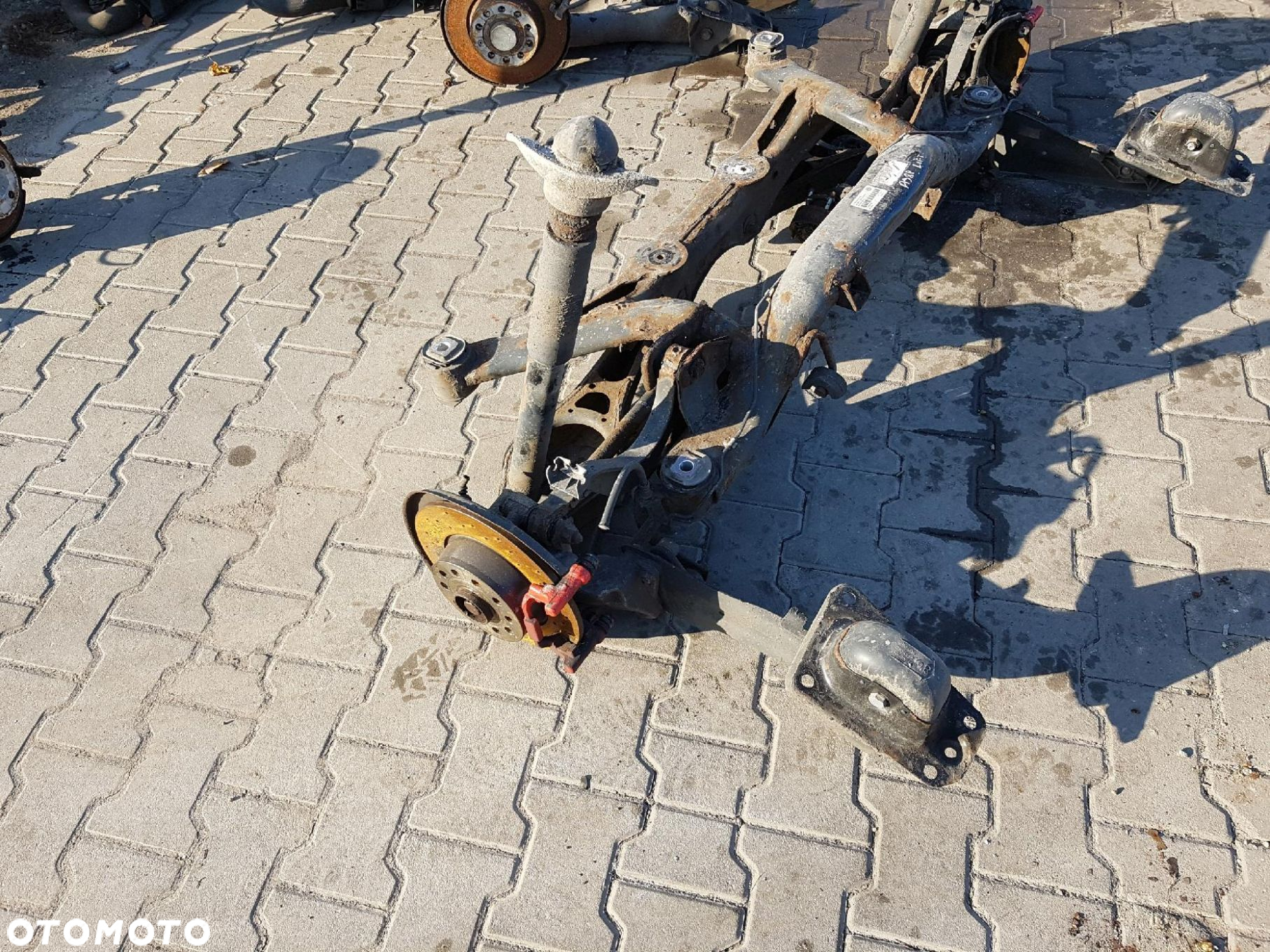 AUDI A3 8P LIFT 08-12r BELKA ZAWIESZENIA TYŁ 4X4 QUATTRO 5N0505235Q - 2