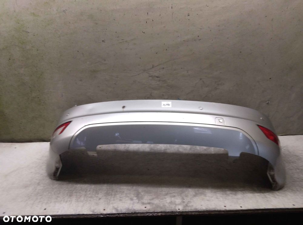 + ZDERZAK TYŁ TYLNY FORD FOCUS MK.2 2 II LIFT FL 03 SREBRNY PDC CZUJNIKI - 1