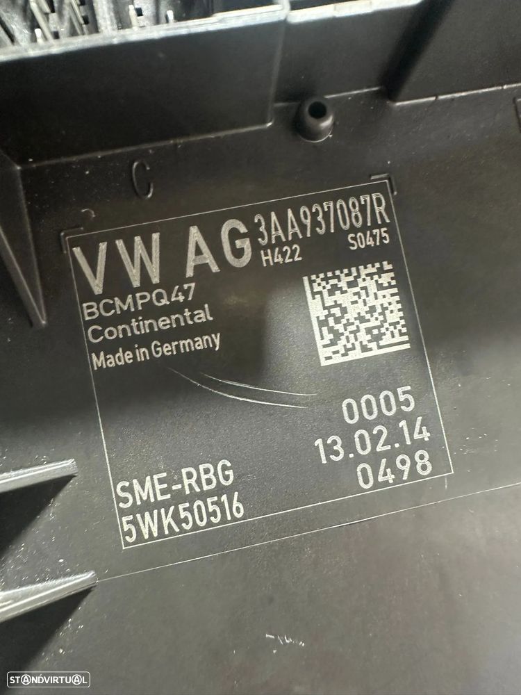 .Centralina Continental Modulo Control Confort CCM VW Volkswagen Passat 3AA937087R 2011 - 2017 - 7