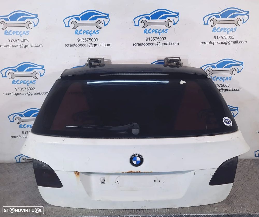 PORTA TAMPA MALA BMW SERIE 5 E61 TOURING CARRINHA 41627130799 FECHO PUXADOR MOTOR VIDRO 3º STOP - 2