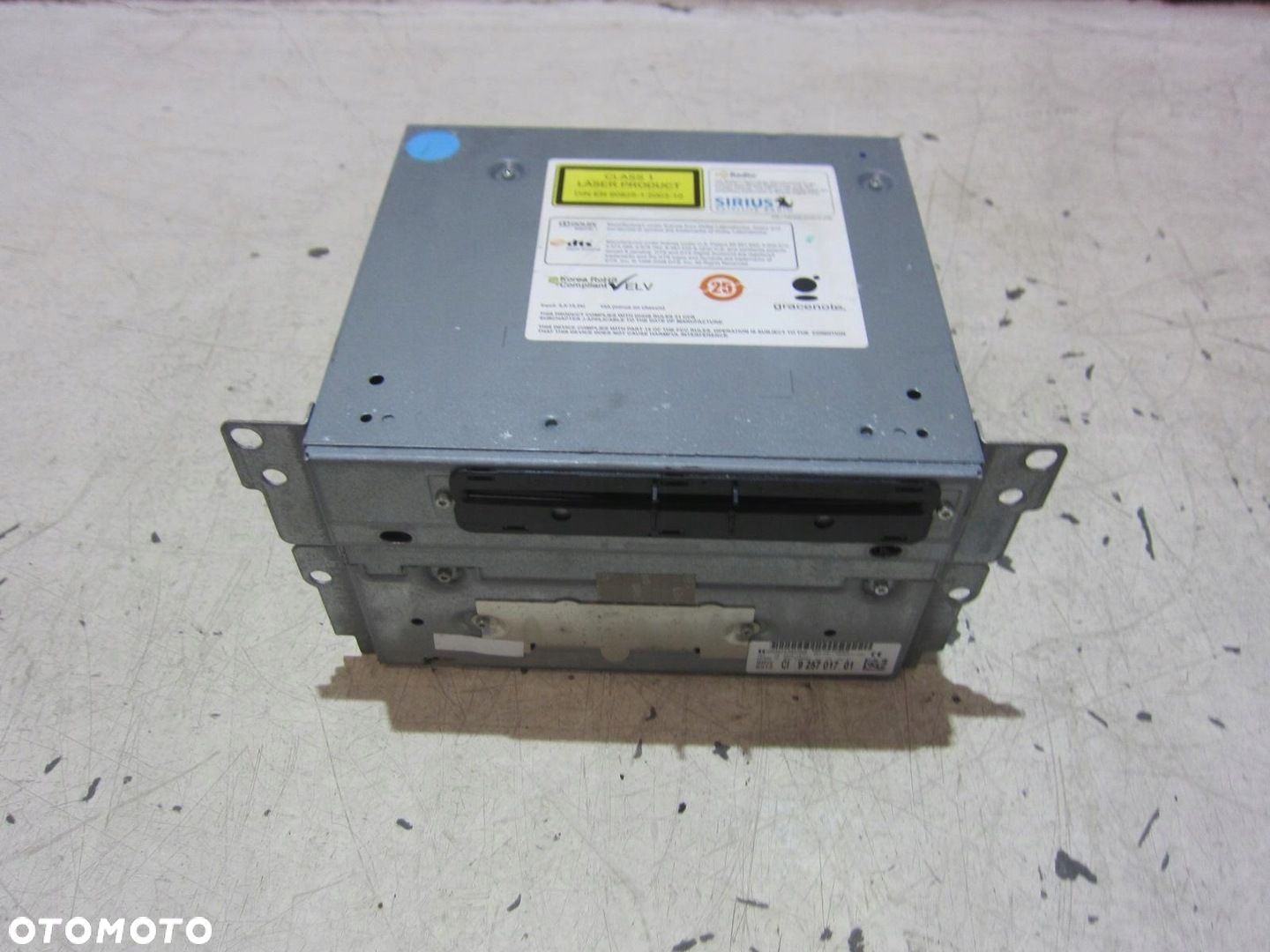 BMW X3 F25 F07 MODUŁ RADIO NAWIGACJI CZYTNIK CIC 9257017 9293405 9220070 - 1