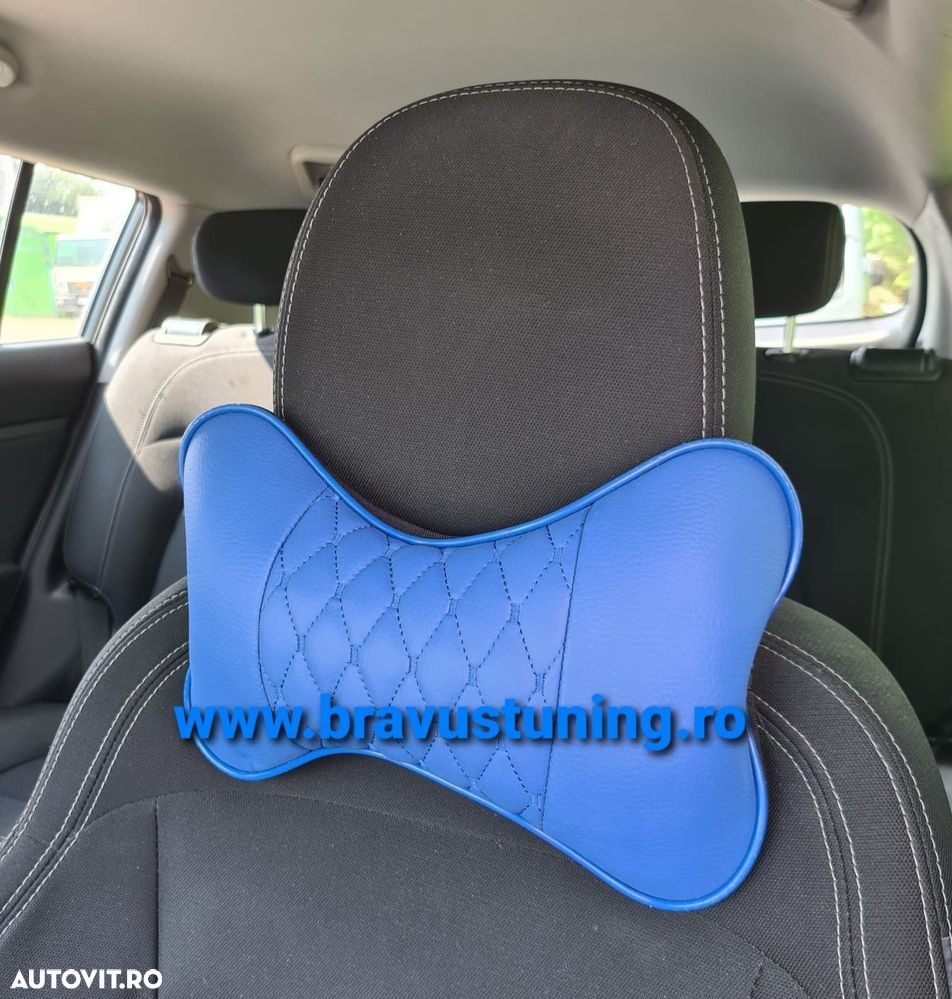 Perne tetiera auto 2 buc/set Piele Ecologica - 4