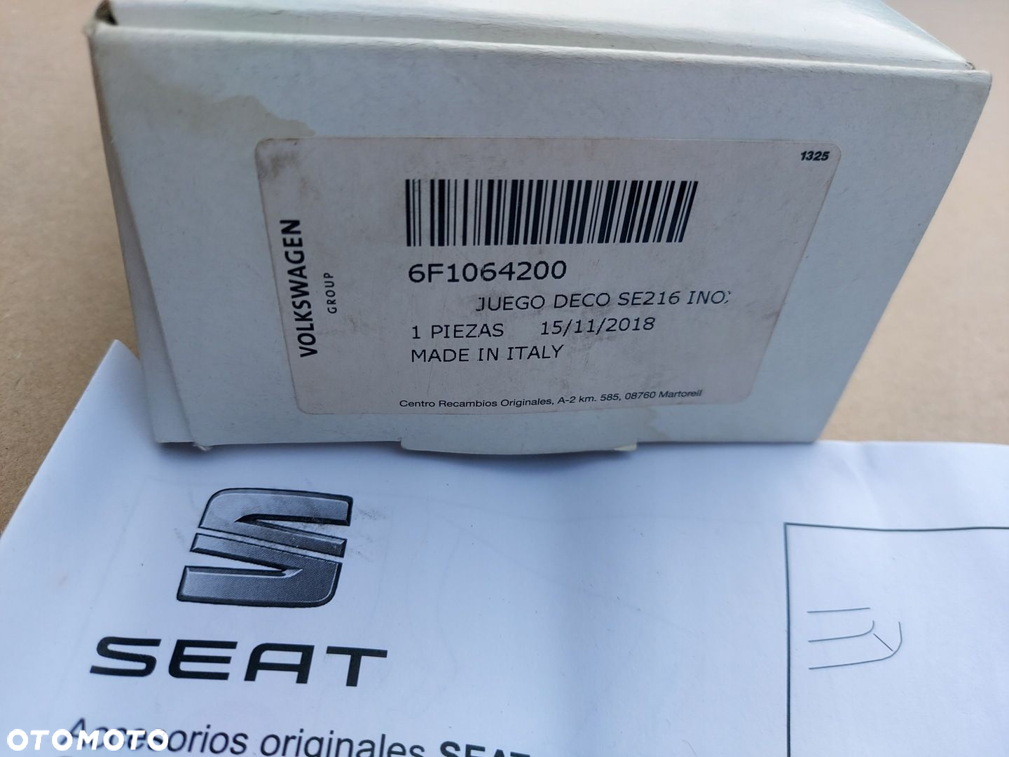 Seat Ibiza V 17-22 6F0 Nakładki na Pedały Nowe Oryginał - 3