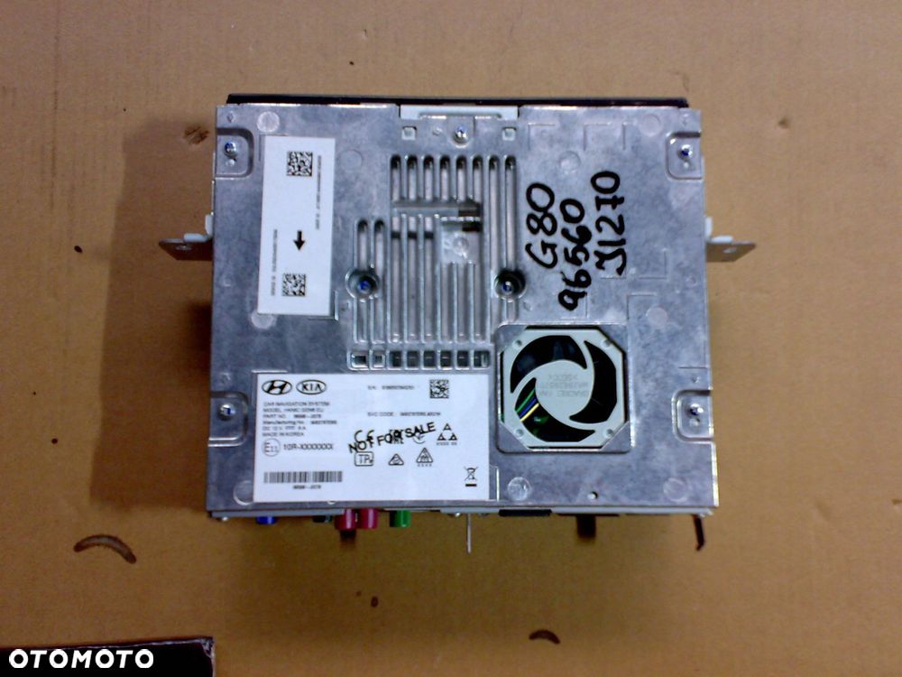 genesis g80 2021 - radio nawigacja napęd czytnik idealne 96560-ji270 - 1