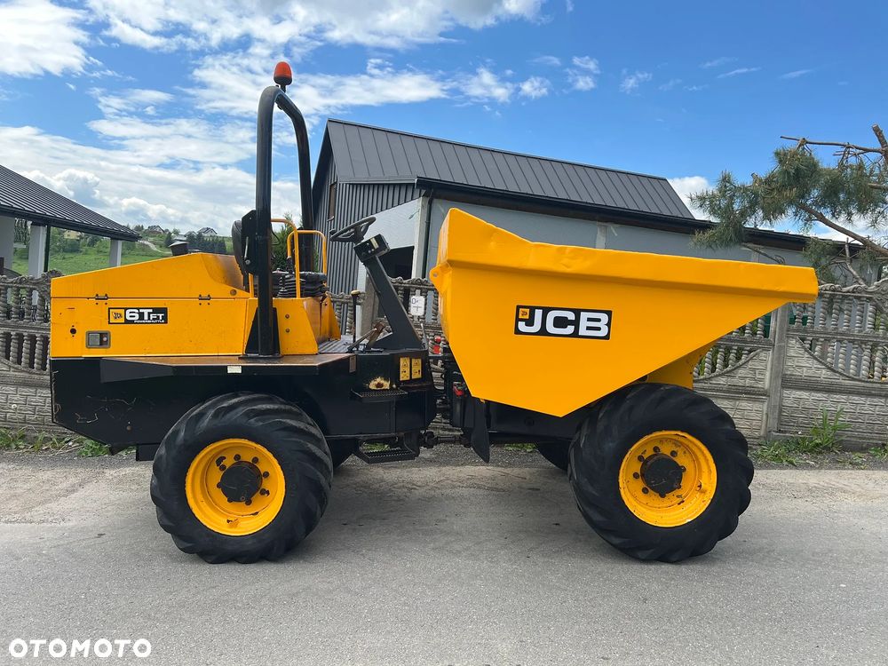 JCB Wozidło Budowlane | JCB 6T FT | 6 Ton | Prosty Wysyp | 4x4 | 6000 kG | Stan IDEALNY | 2300 MTH | - 9