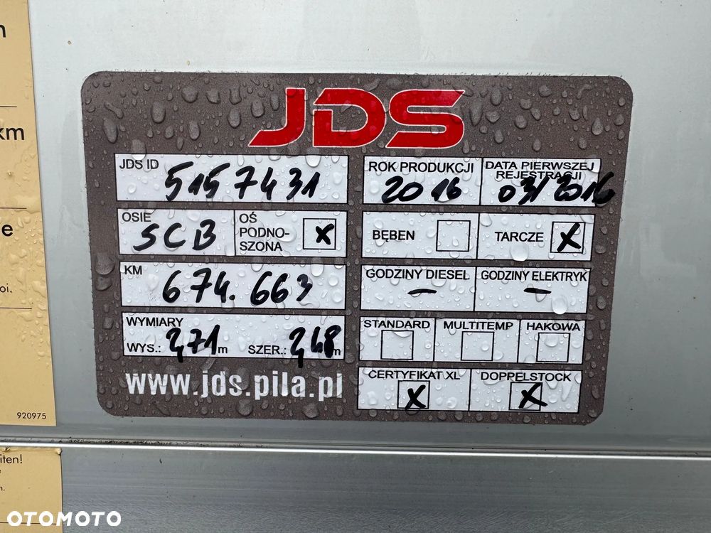 Schmitz Cargobull Izoterma , Doppelstock, oś podnoszona, 437.000 km!! - 34