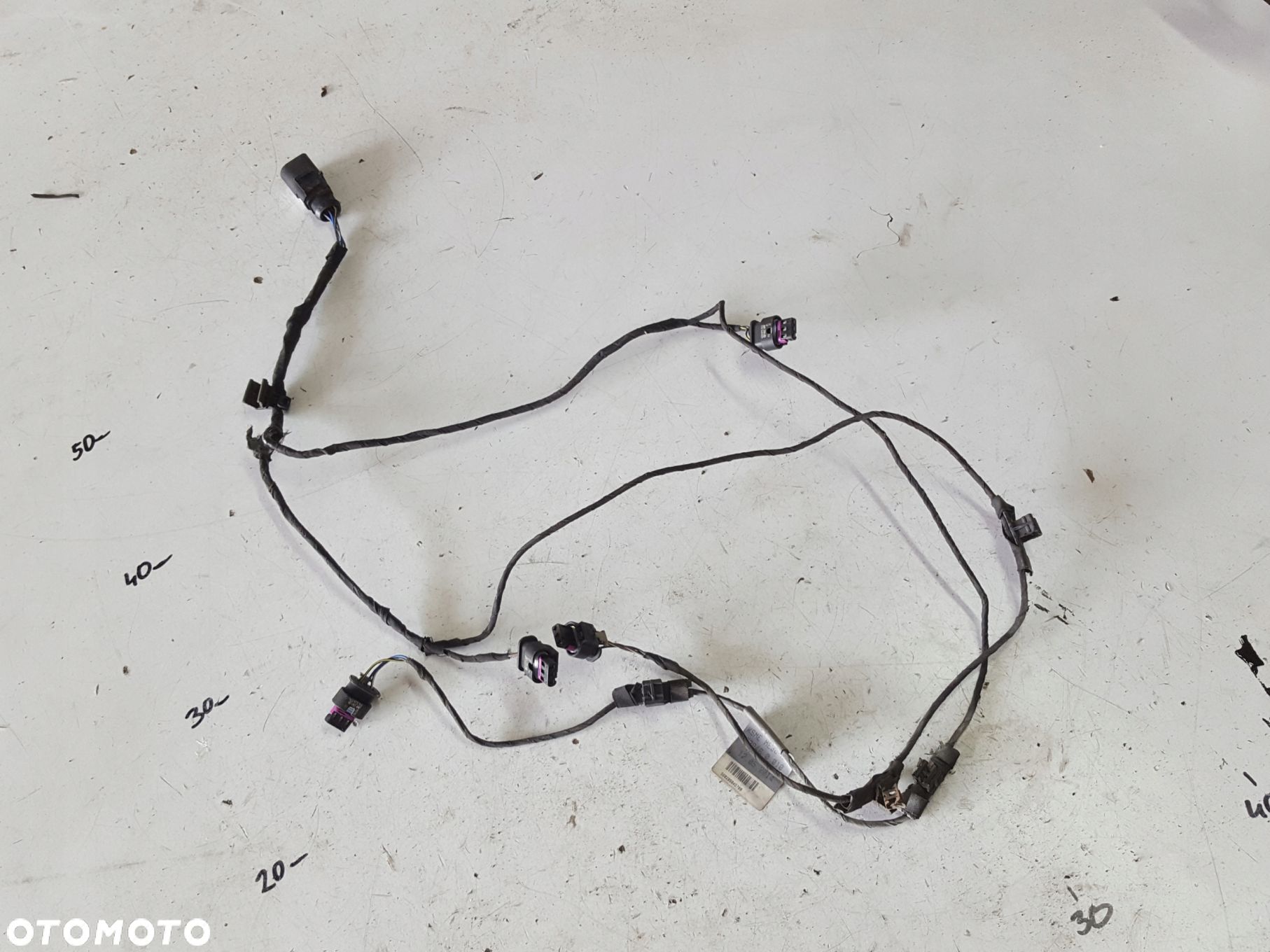 AUDI A4 B8 LIFT 11-15r INSTALACJI PDC ZDERZAKA PRZÓD 8K0971095E - 1