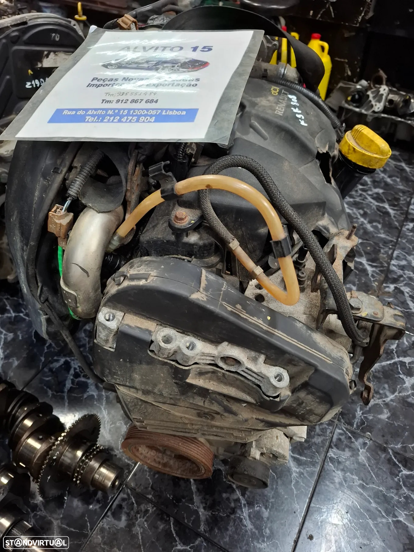 Motor Renault 1.5 DCI ref: K9K808 - 2