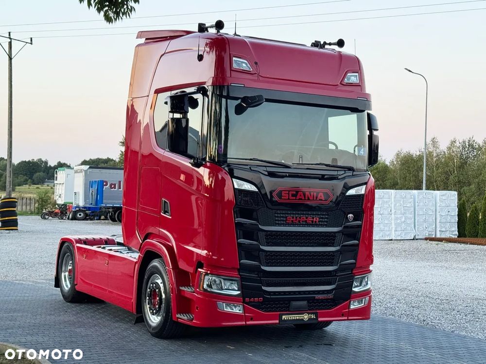 Scania S 450 / ACC / OBRACANY FOTEL / FULL LED / RETARDER / DUŻA NAVI / VIRTUAL KOKPIT / Z NIEMIEC - 8