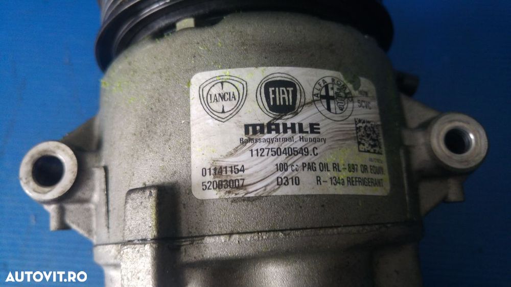 compresor clima ac 1.3 multijet 330a1000 fiat 500l alfa romeo mito 955  euro 6 52003007 - 2