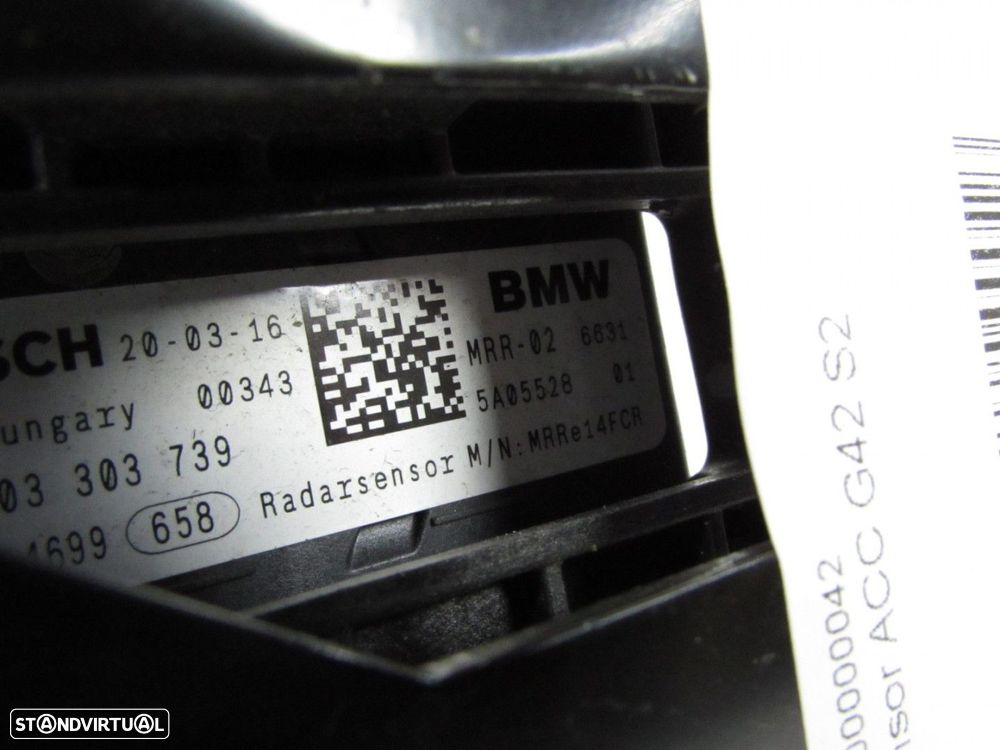Sensor ACC Seminovo/ Original BMW 3 (G20)/BMW 3 Touring (G21)/BMW X5 (G05)/BMW Z... - 4