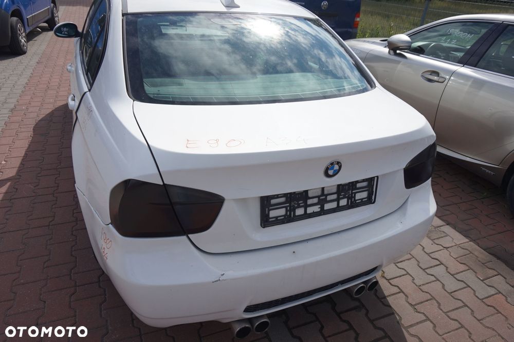 KLAPA BAGAŻNIKA TYLNA 3 E90 SEDAN A34  BIAŁY BMW 2004-2008 - 3