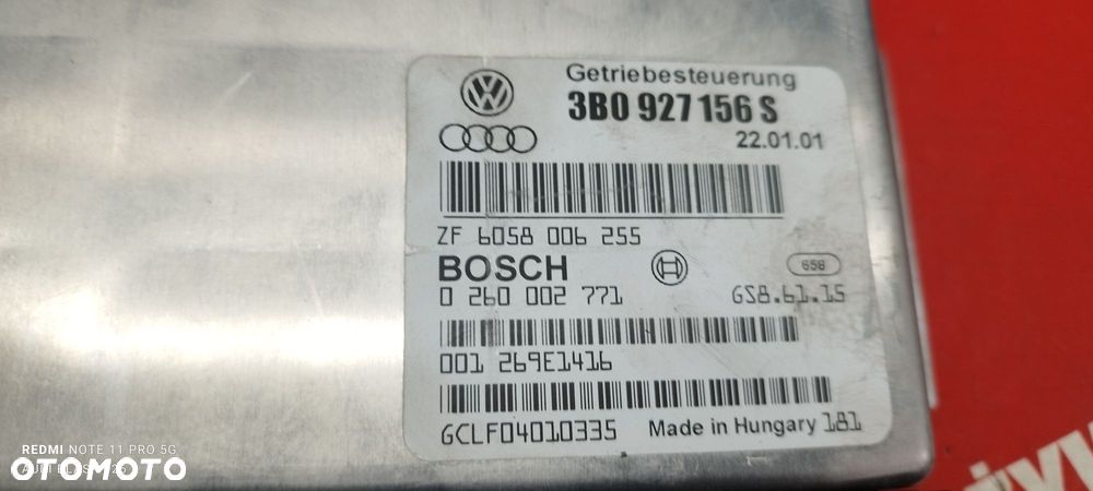 Sterownik Skrzyni Automatycznej VW Passat B5 1.9 2001 Części Blask Gołdap - 2