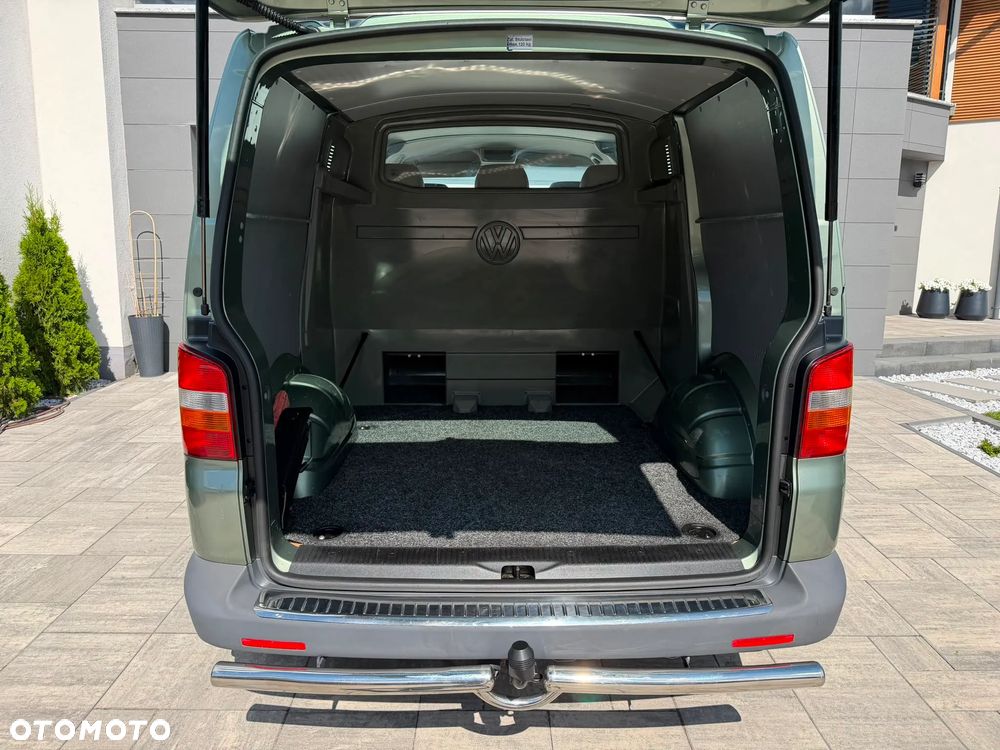 Volkswagen TRANSPORTER T5 1.9TDI Klima Elektryka Duża Navi Rury Brygadówka Dubel Kabina Klapa Hak - 14