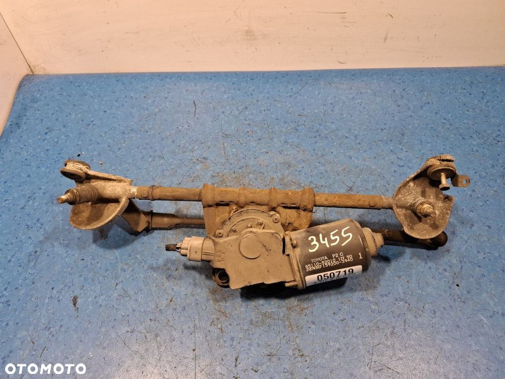 TOYOTA YARIS I 1.4 D4D MECHANIZM SILNICZEK WYCIERACZEK PRZÓD 85110-52010 - 3