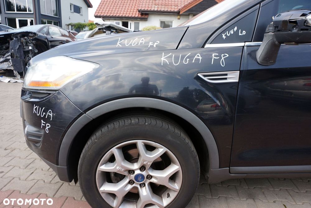 MASKA ZDERZAK BŁOTNIKI LAMPY KUGA I MK1 F8  FORD 2008-2013 CZARNY PRZÓD KOMPLETNY - 21