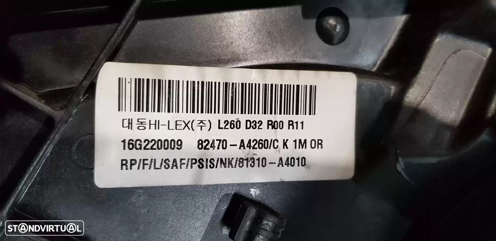 ELEVADOR DE VIDRO FRONTAL ESQUERDO KIA CARENS IV 2017 -82450A4010 - 4