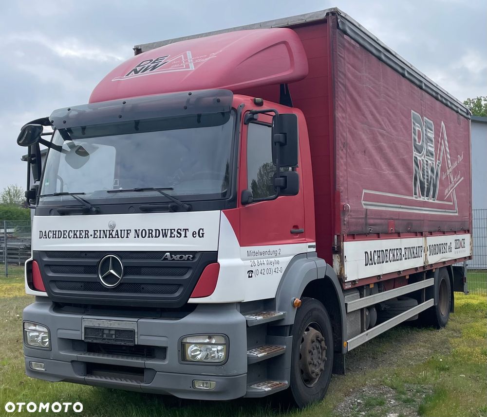 Mercedes-Benz Axor 1824 Euro 5, Burtoplandeka z Windą - 1