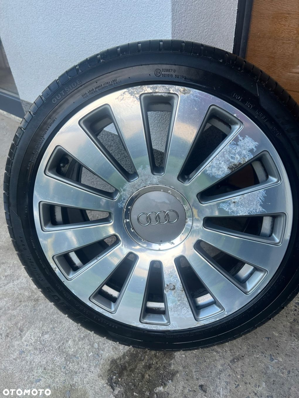 FELGI ALUMINIOWE AUDI A8 S8 D3 4E0601025N 19 5X112 8,5J ET45 KOMPLET - 7
