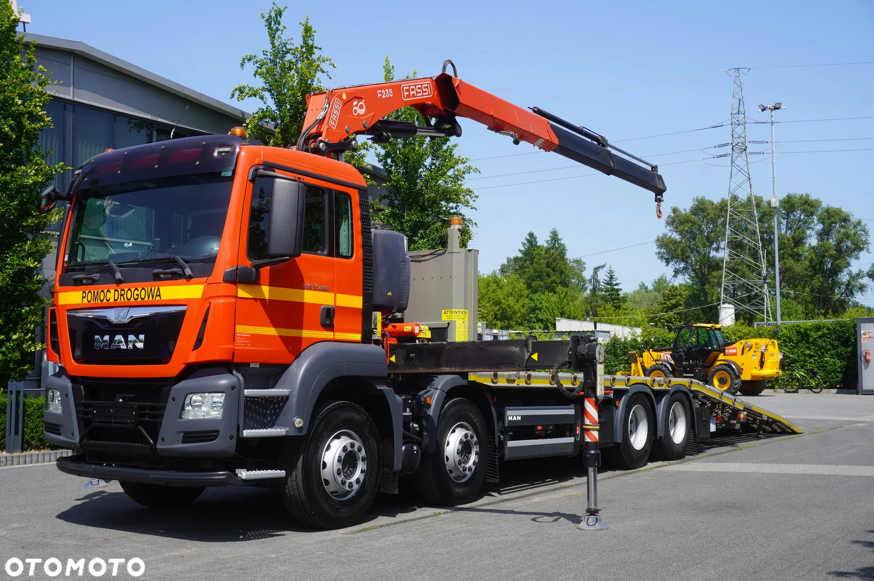 MAN TGS 35.360 E6 8x2 / HDS Fassi F235 / 6,5 t udźwig / 8,3 m wysięg - 2