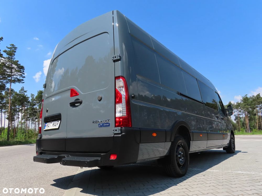 Renault Master 2.3 dCi 163 KM 7-Mio Osobowy + 895 Kg Ładowność Doka Dubel Brygadowy Ekstra Długi 4383 mm Furgon Blaszak HAK 2500 Kg Rozstaw Osi 4332 mm WZMACNIANY Napęd Na Tylną Oś Stan Auta Jak Nowy OKAZJA POLECAM - 9