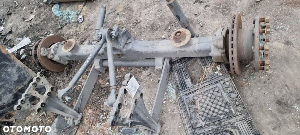 OŚ PODWIESZANA OSTATNIA MERCEDES ACTROS MP4 BDF - 2