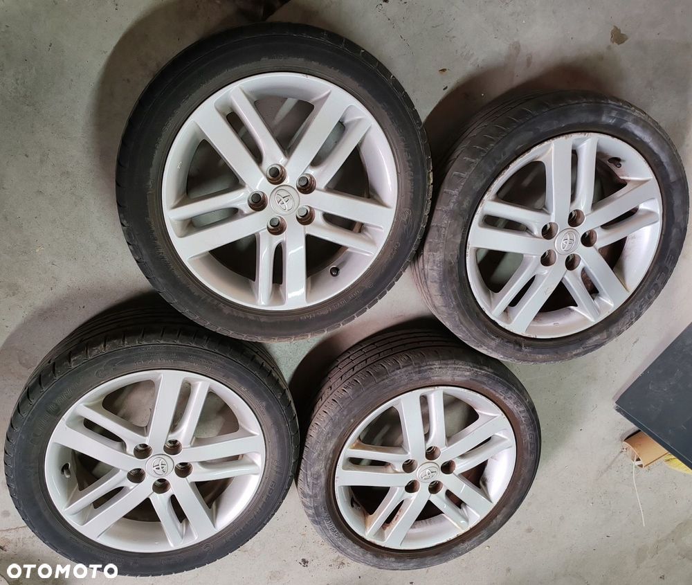 Komplet felg felgi aluminiowe 16 5x100 Toyota Verso S Subaru Trezia 10-15 - 2