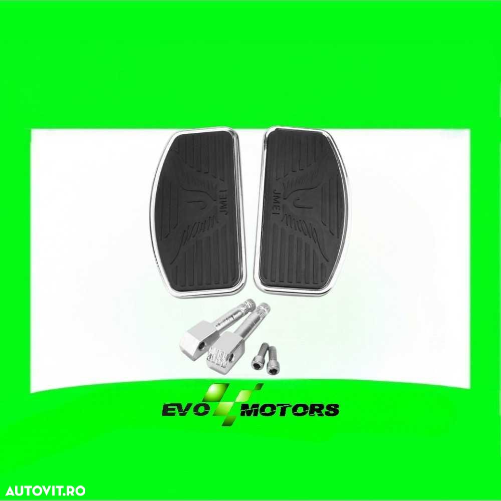 Placa Scarite Suport Moto Chooper Cruiser Fata Spate Foot Peguri 240X125 A2096 - 1