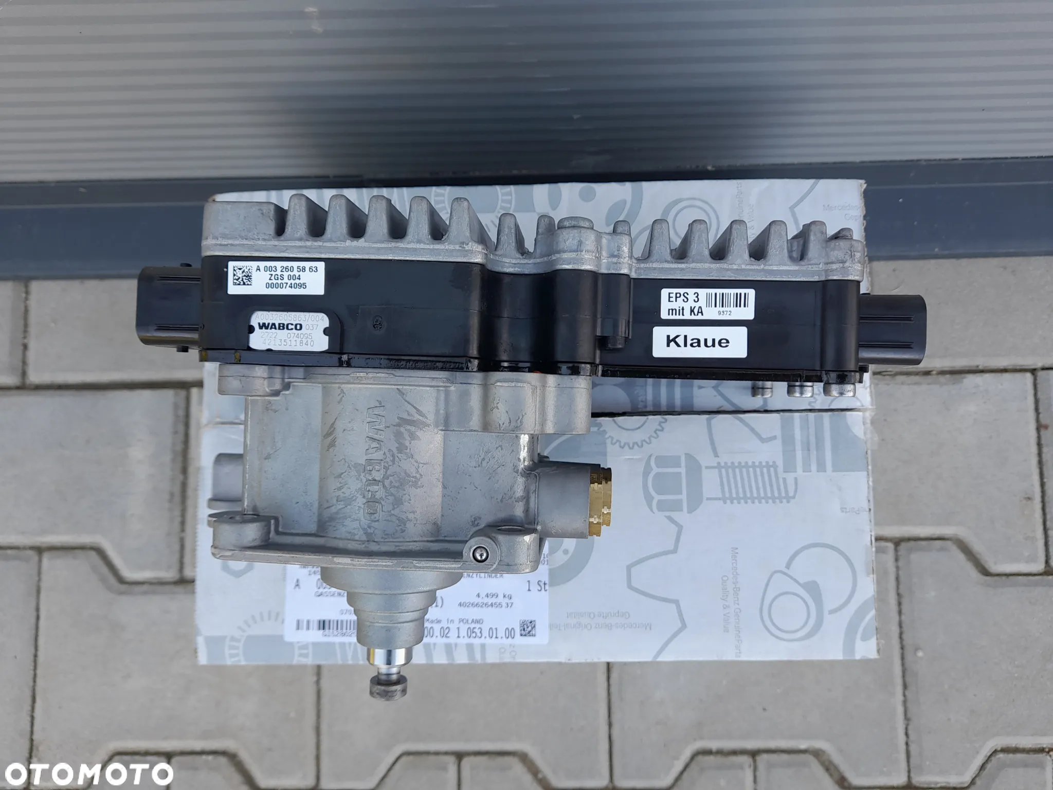 Sterownik skrzyni biegów Actros MP2 MP3 EPS GS - 2