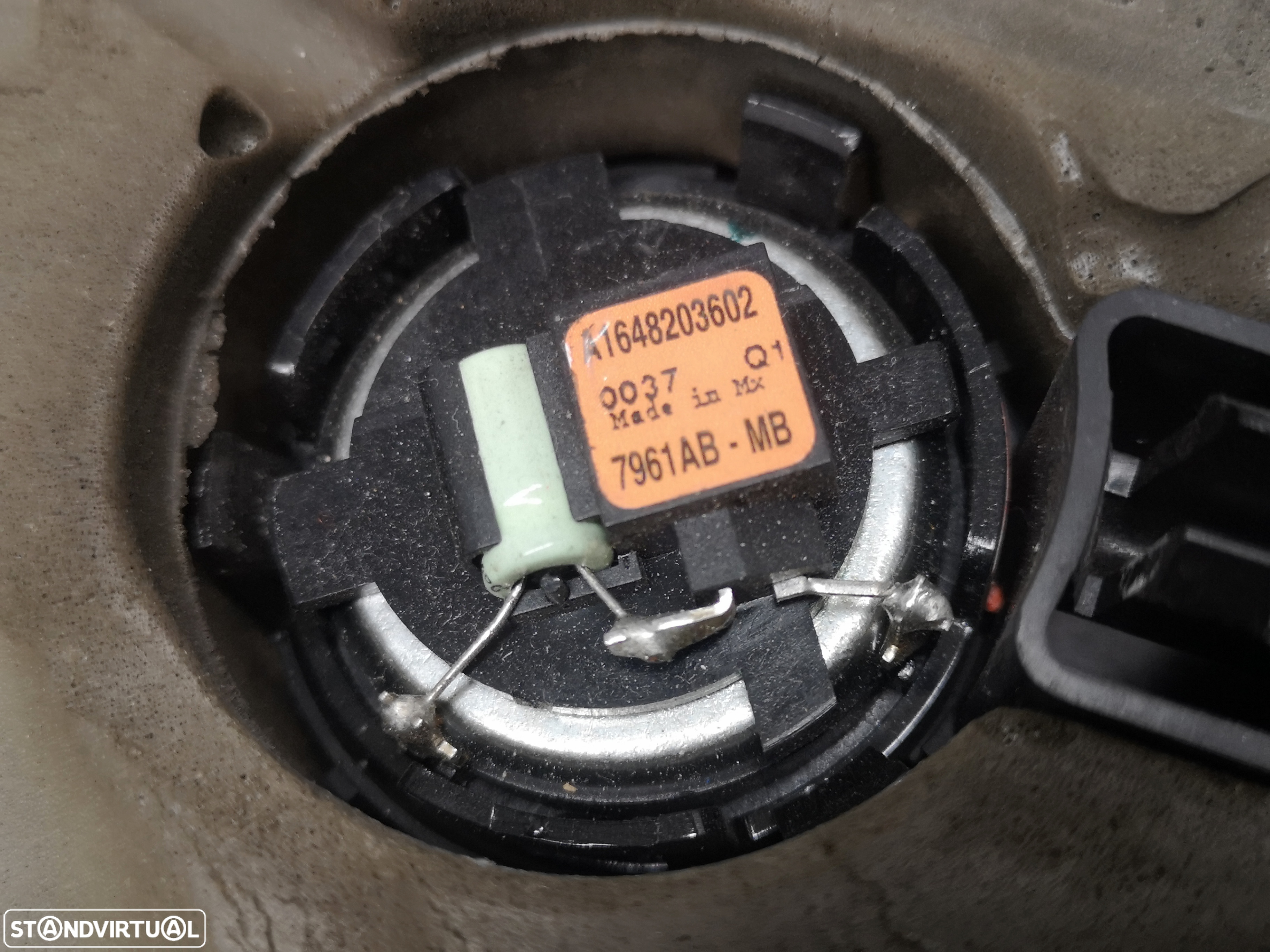 Tampa  coluna de som tweeter da porta frente direita Mercedes w164 ML GL 2006-2012 - 5