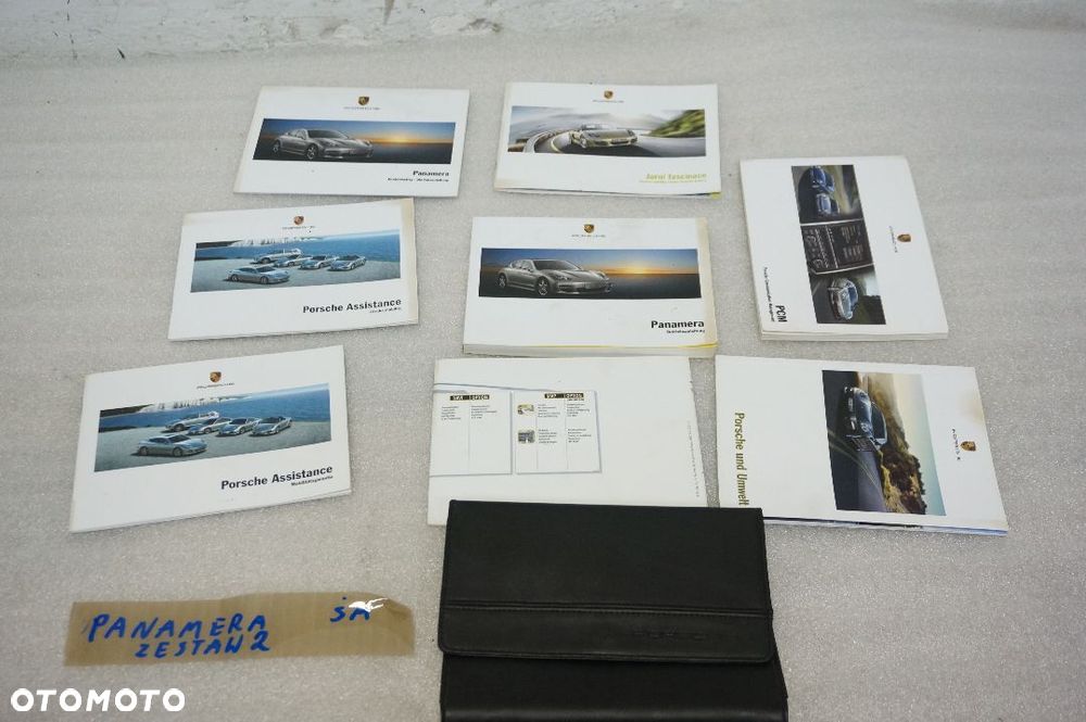 Książka Serwisowa Instrukcja Obsługi Porsche Panamera 970 2014