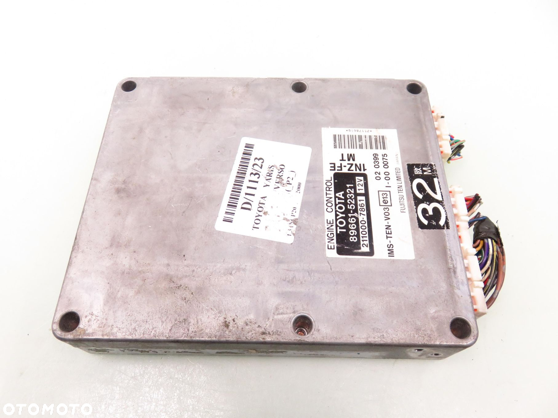 STEROWNIK TOYOTA YARIS VERSO 1.3 8966152321 - 2