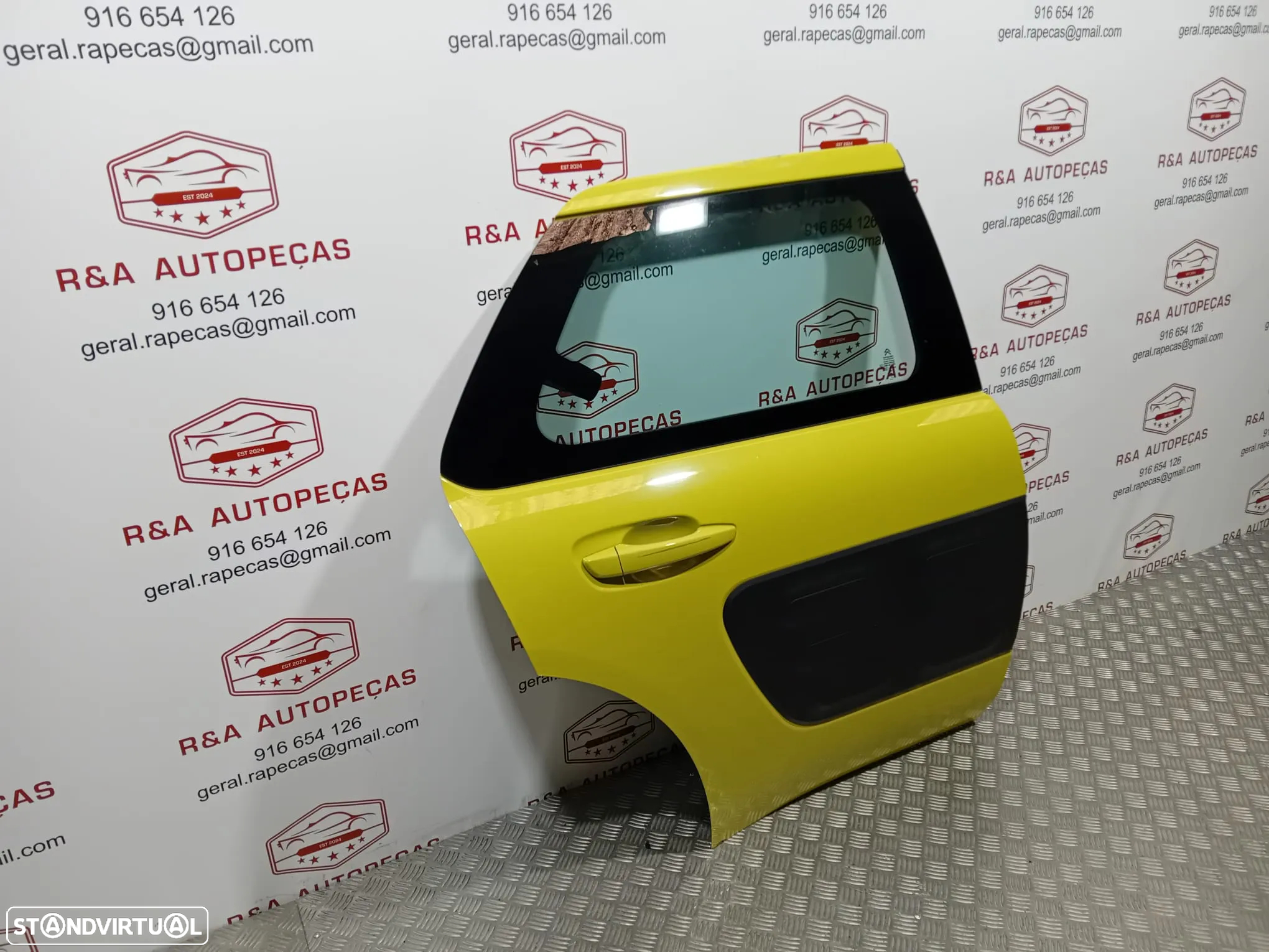 Porta Tras Direita Citroen C4 Cactus - 3