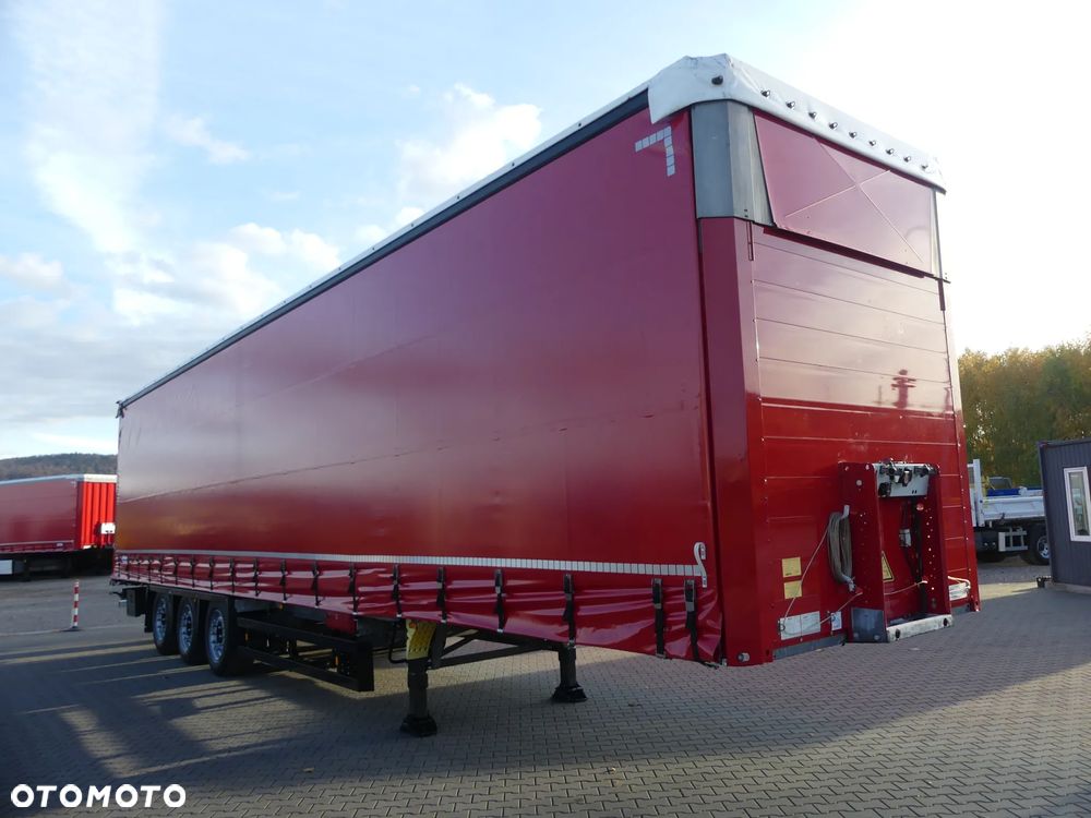 Schmitz Cargobull FIRANKA / VARIOS / IDEALNY STAN / OŚ PODNOSZONA / - 11