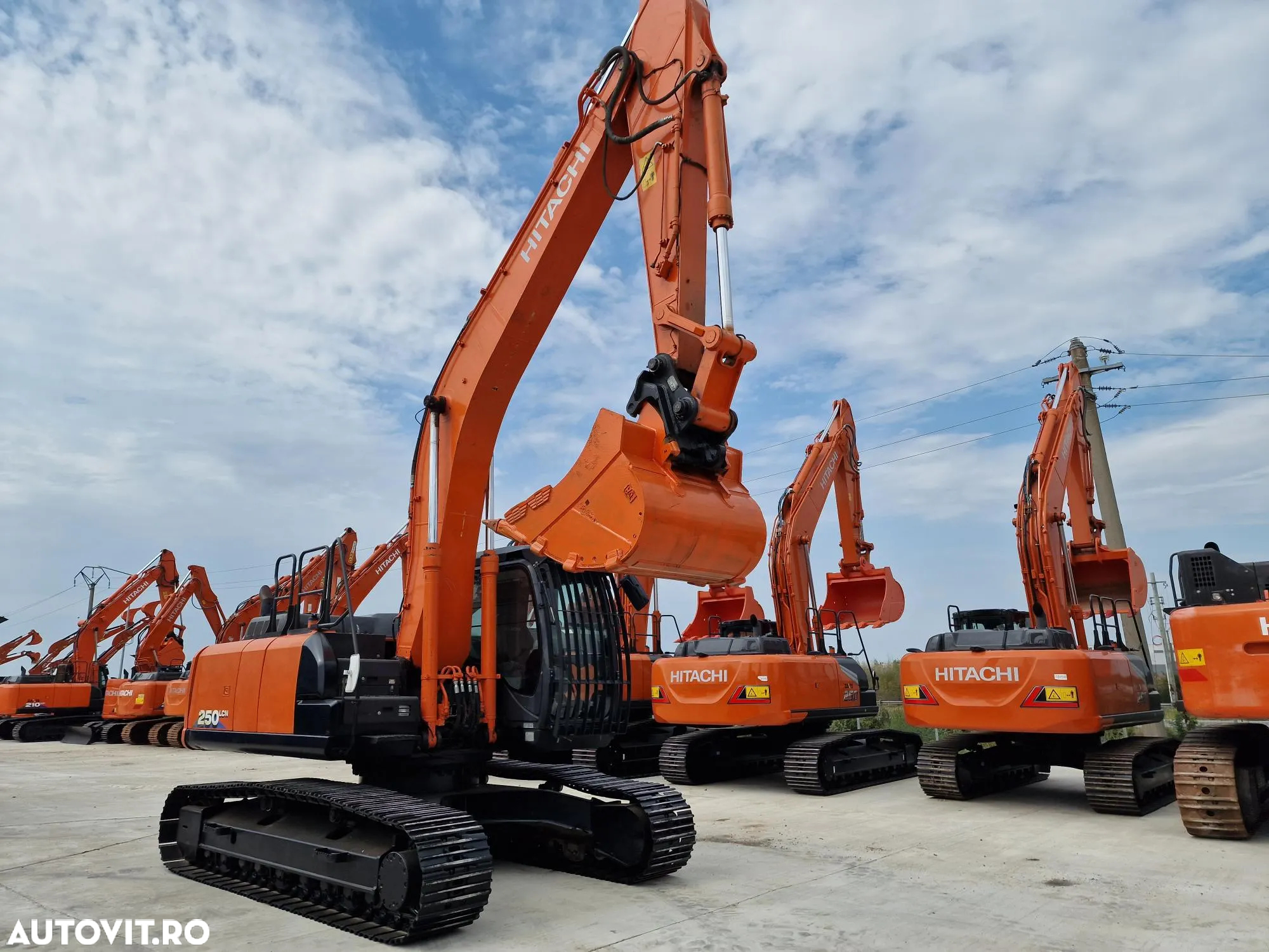Hitachi ZX250LCN-6, 2016, 8.800h, latime 2,99m, inst picon, a doua inst hidr, gresare automata, protectie cabina, posibilitate leasing, PROMOTIE 77900 EUR+Tva - 6