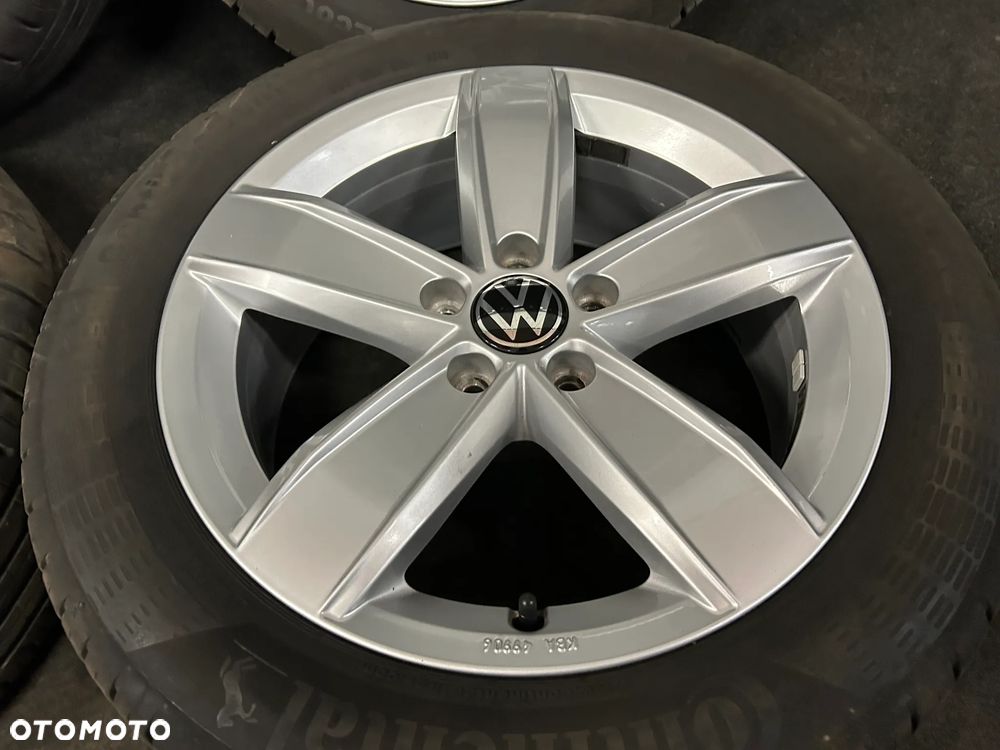 Alufelgi VW Golf 8, 7, 6, 5, Touran, Caddy, Sportsvan 17 cali 5x112 4szt. Opony Continental 205/55/17 95V XL 4szt. Ładne! - 7