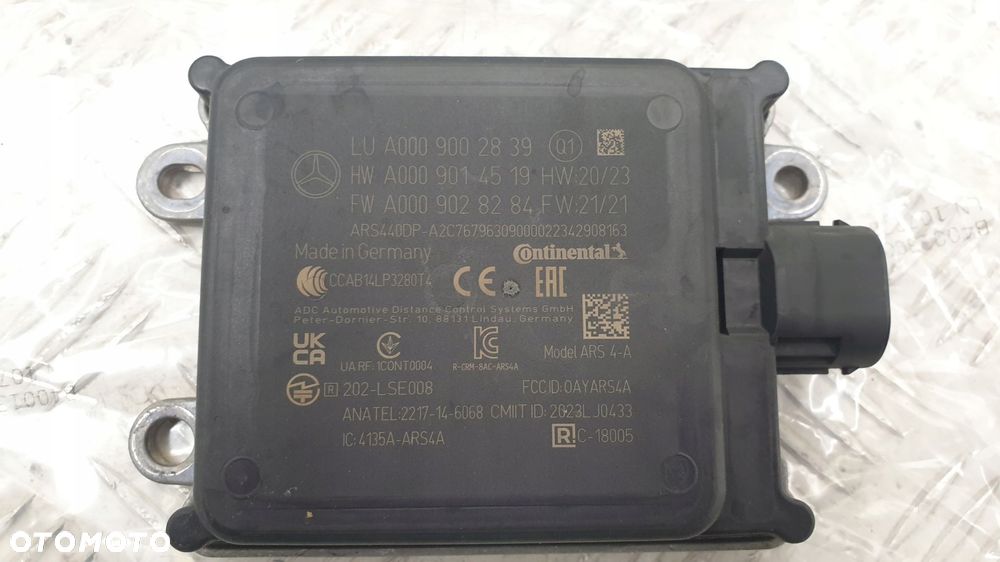 mercedes radar distronic a0009002839 - 2