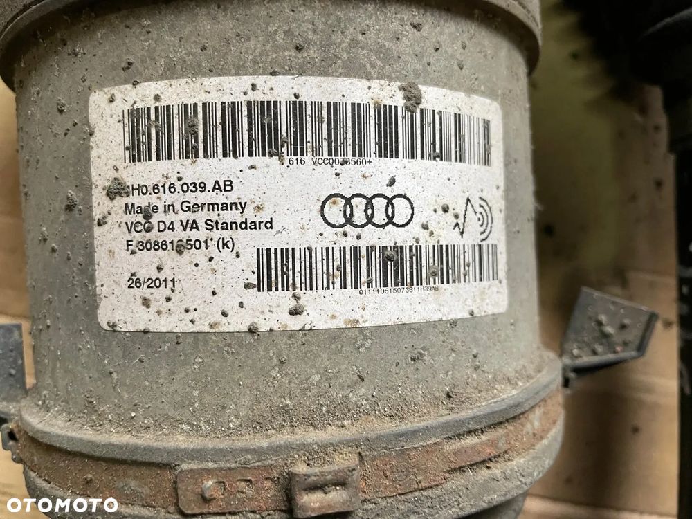 AUDI A8 D4 4.2 TDI AMORTYZATOR LEWY PRAWY PRZÓD 4H0616039AB - 2