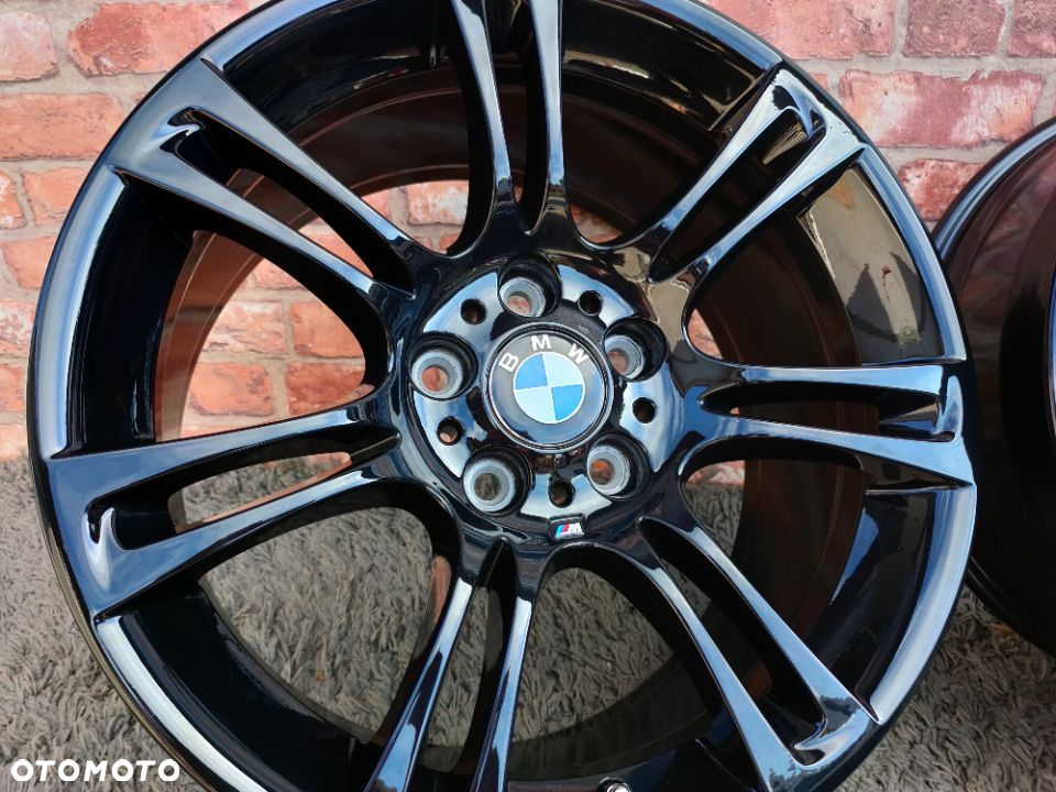 czarne felgi BMW 5x120 18 M pakiet F10 8j ET30 9 ET44 Styling 350 F10 F12 F06 5 GT E90 F01 E46 E60 260 270 - 7