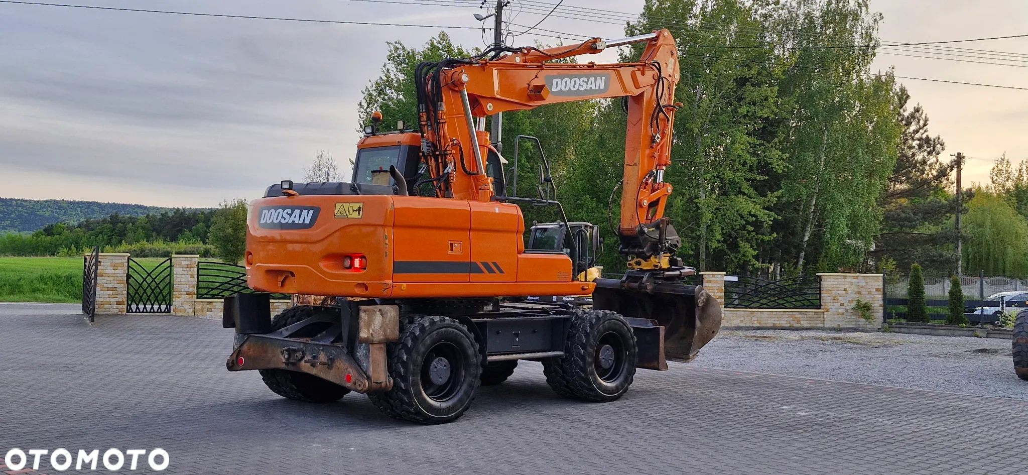 Doosan DX170W/ Rototilit Engcon/ Maszyna sprowadzona/ - 21