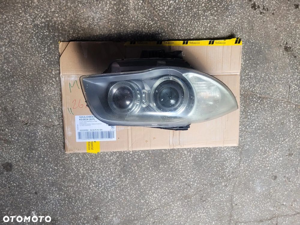 Lampa prawy przód  xenon BMW seria 1 E87 - 5