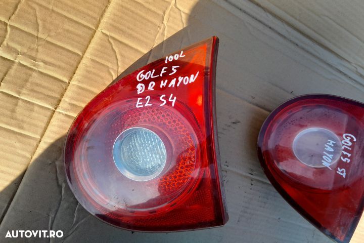 Lampa / Tripla stop dreapta pe hayon Volkswagen VW Golf 5 [2003 - 200 - 1
