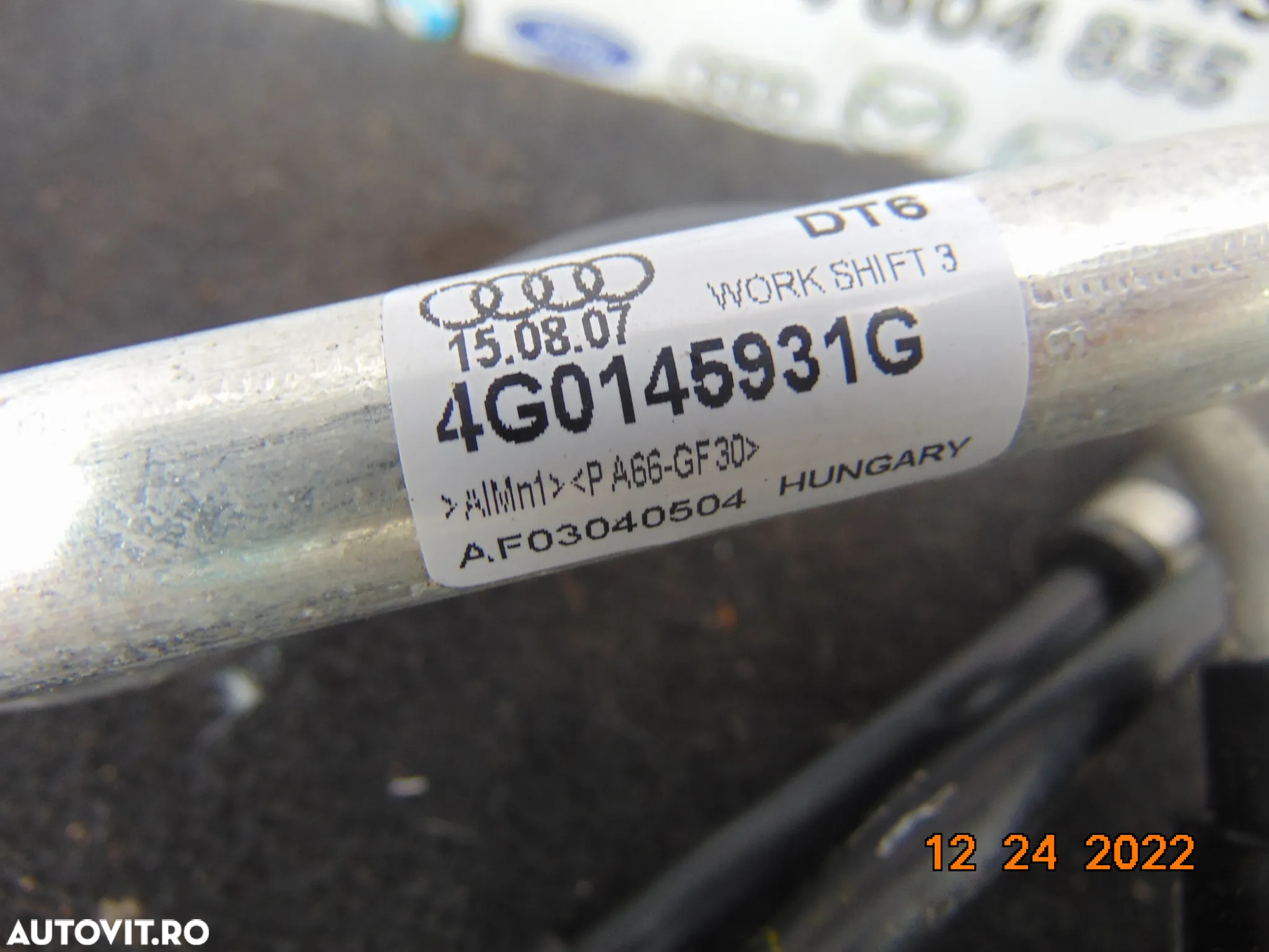 Conducta racire apa audi a6 c7 a4 b9 a5 q5 2.0 teava apa - 8