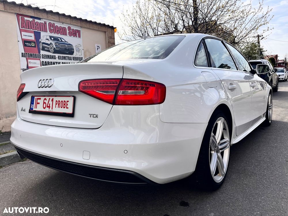 Audi A4 2.0 TDI DPF clean multitronic S line Sportpaket - 9
