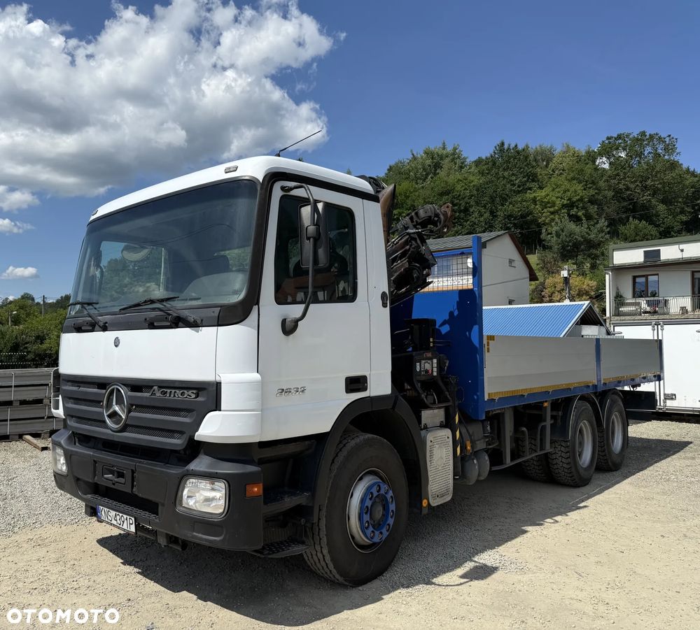 Mercedes-Benz ACTROS 2632 6x4 + HDS | Paka 6,9 m | Stan BDB - 1