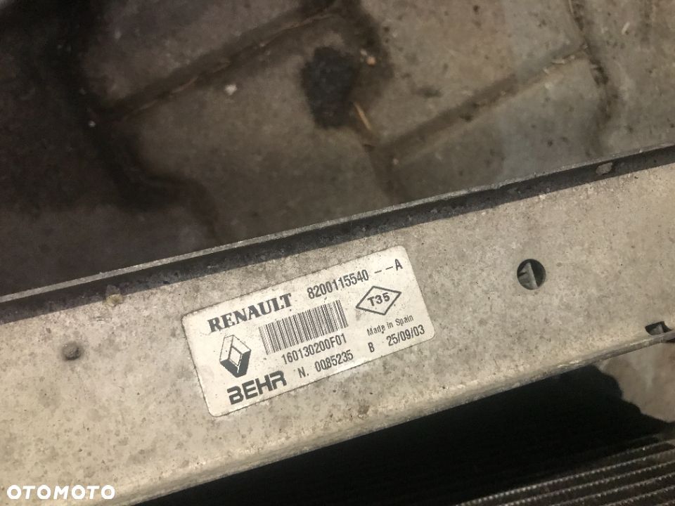 Komplet chłodnica RENAULT SCENIC II 1.5DCI - 5