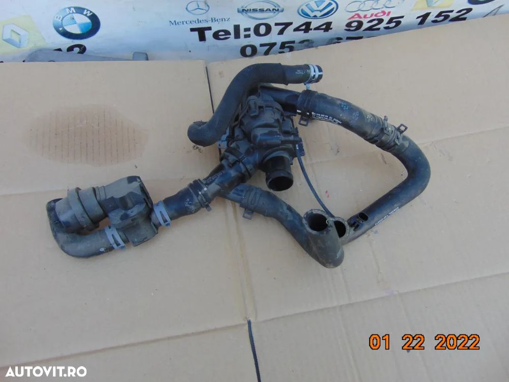 Carcasa termostat Mercedes cla W156 x156 X246 W256 W176 x117 - 1
